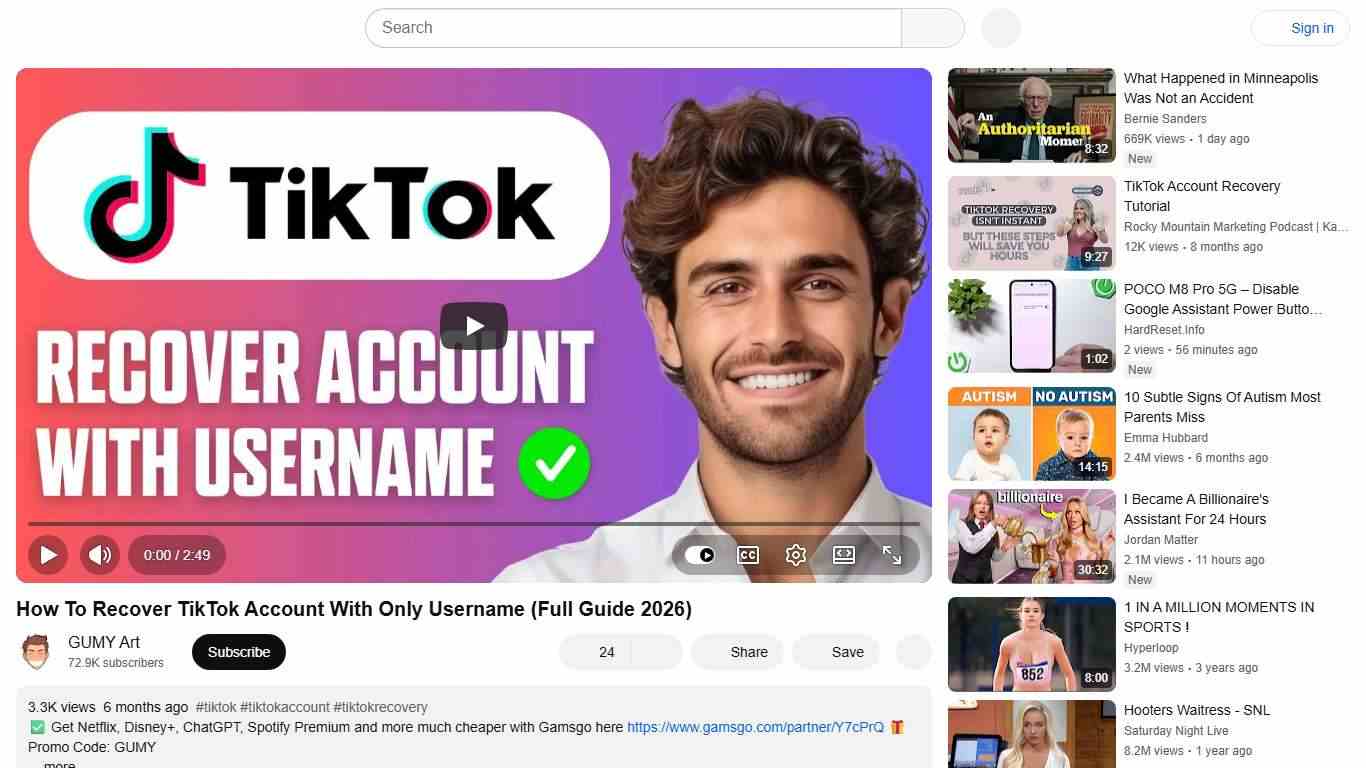 How To Recover TikTok Account With Only Username (Full Guide 2026) - YouTube